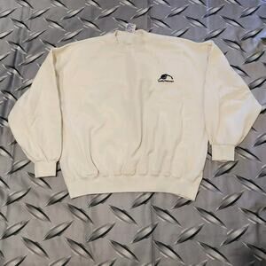 Vintage 90s Helly Hansen Sweatshirt *Fits XL* Cream/Ivory